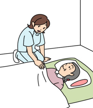 寝たきりの方